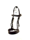 "Heavy horse hunter bridle havana brown leather – Sui Saddlery"