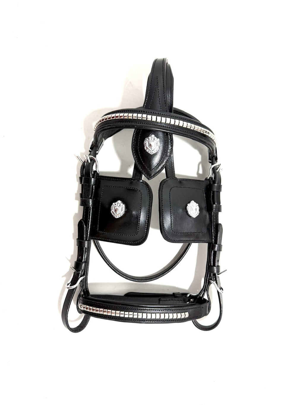 "Mini Shetland driving harness XS miniature pony brown leather – Sui Saddlery"