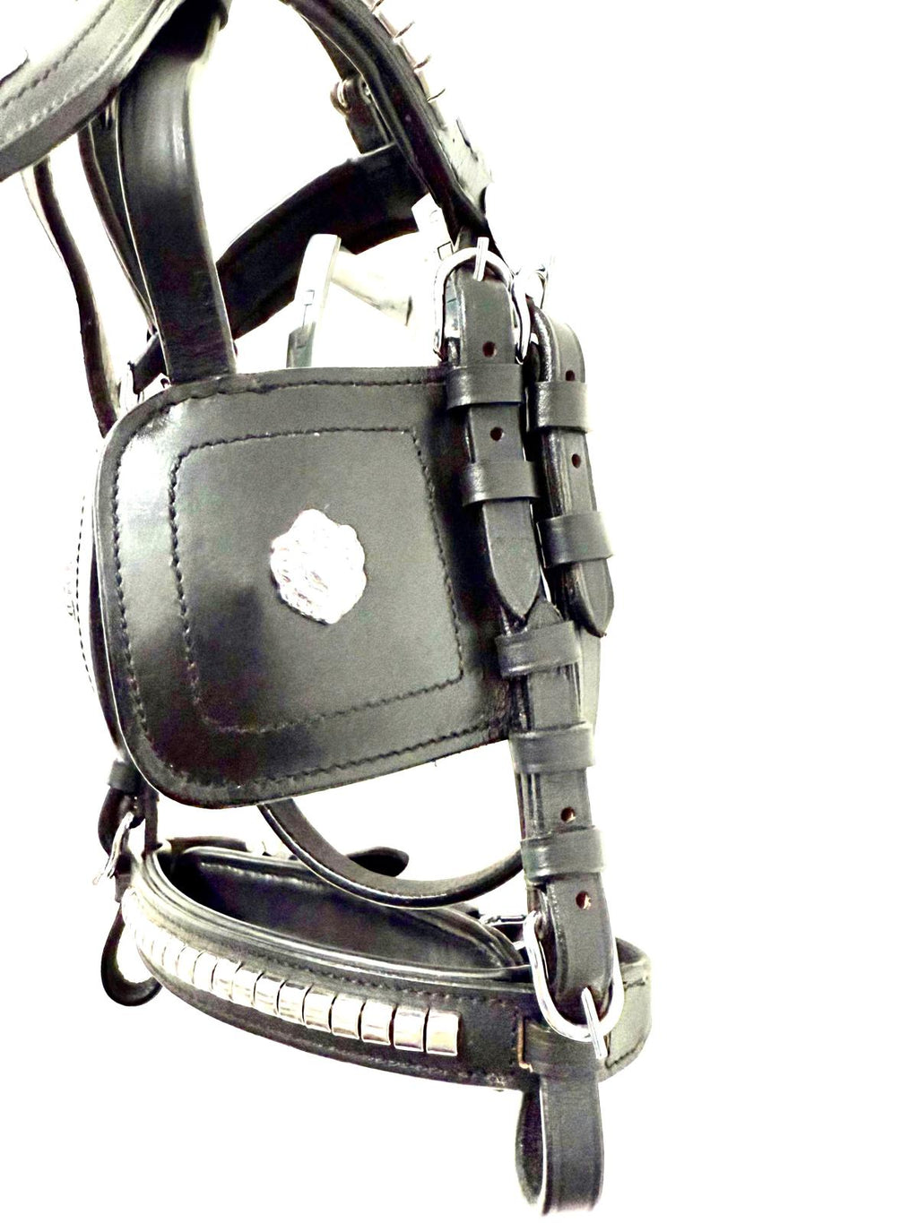 Mini Shetland Blinkered Driving Bridle – Black or Brown