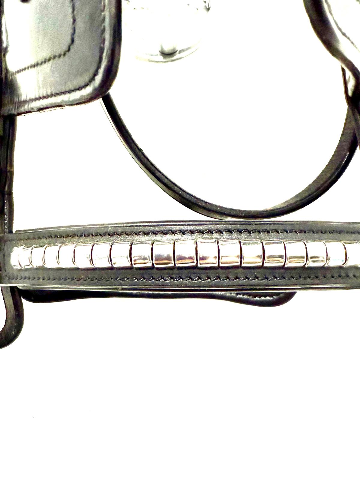 Mini Shetland Blinkered Driving Bridle – Black or Brown