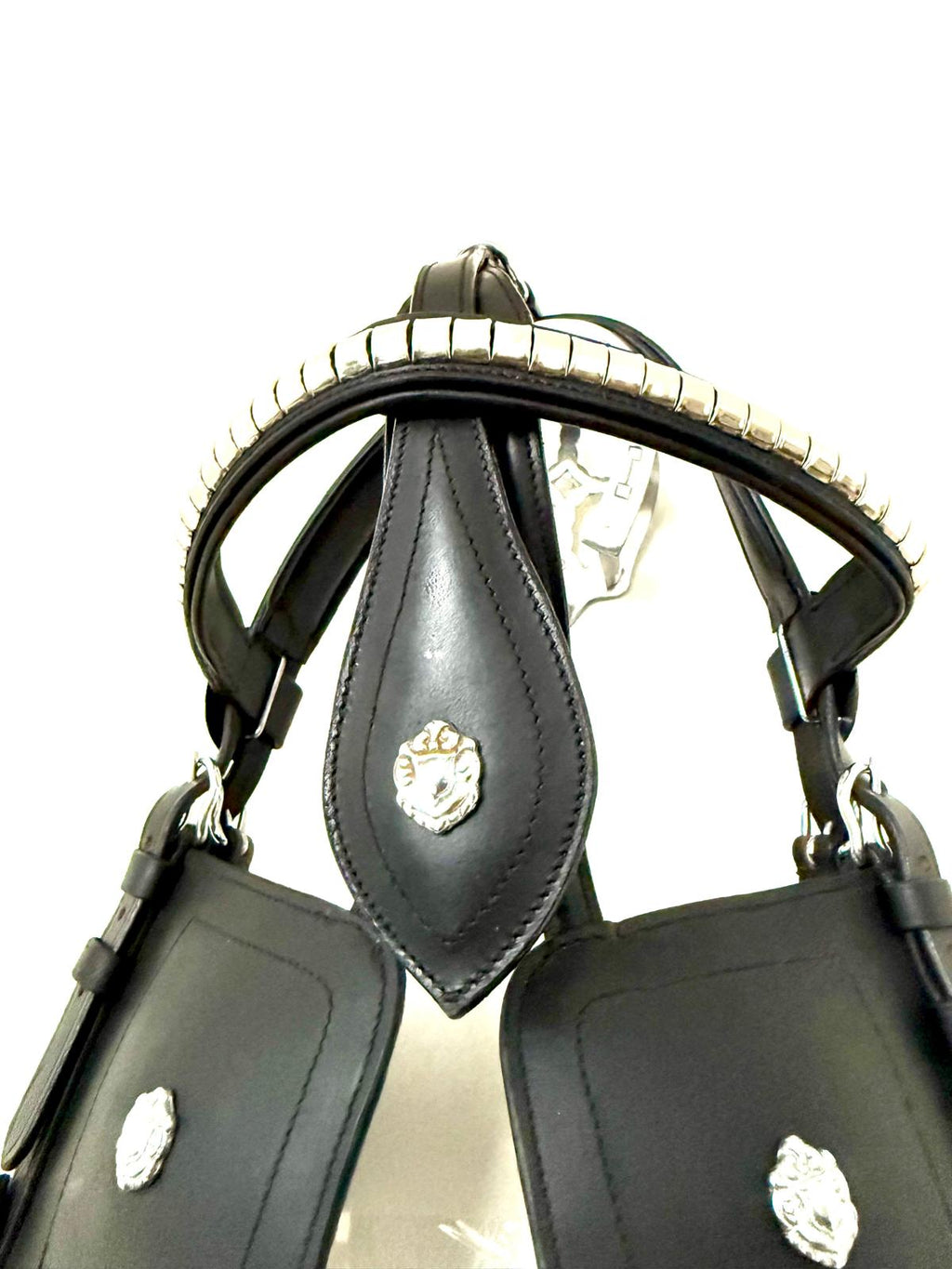 X-Full Blinkered Driving Bridle – Heavy Horse Leather