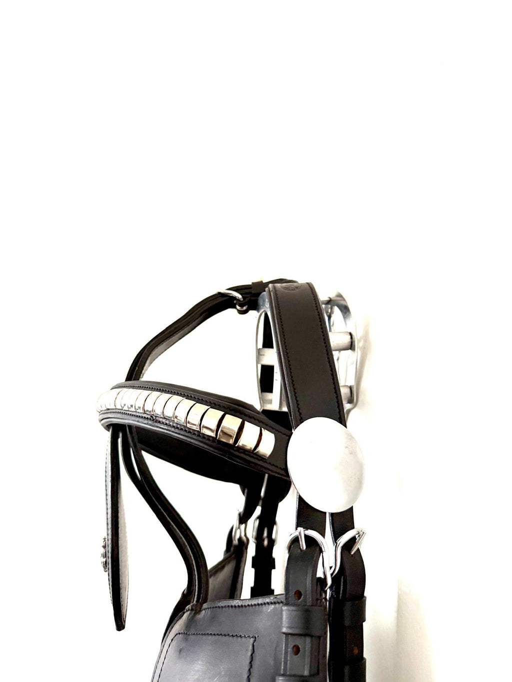 X-Full Blinkered Driving Bridle – Heavy Horse Leather
