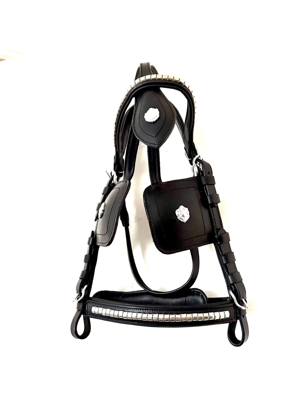 Shetland Blinkered Driving Bridle – Clincher Leather
